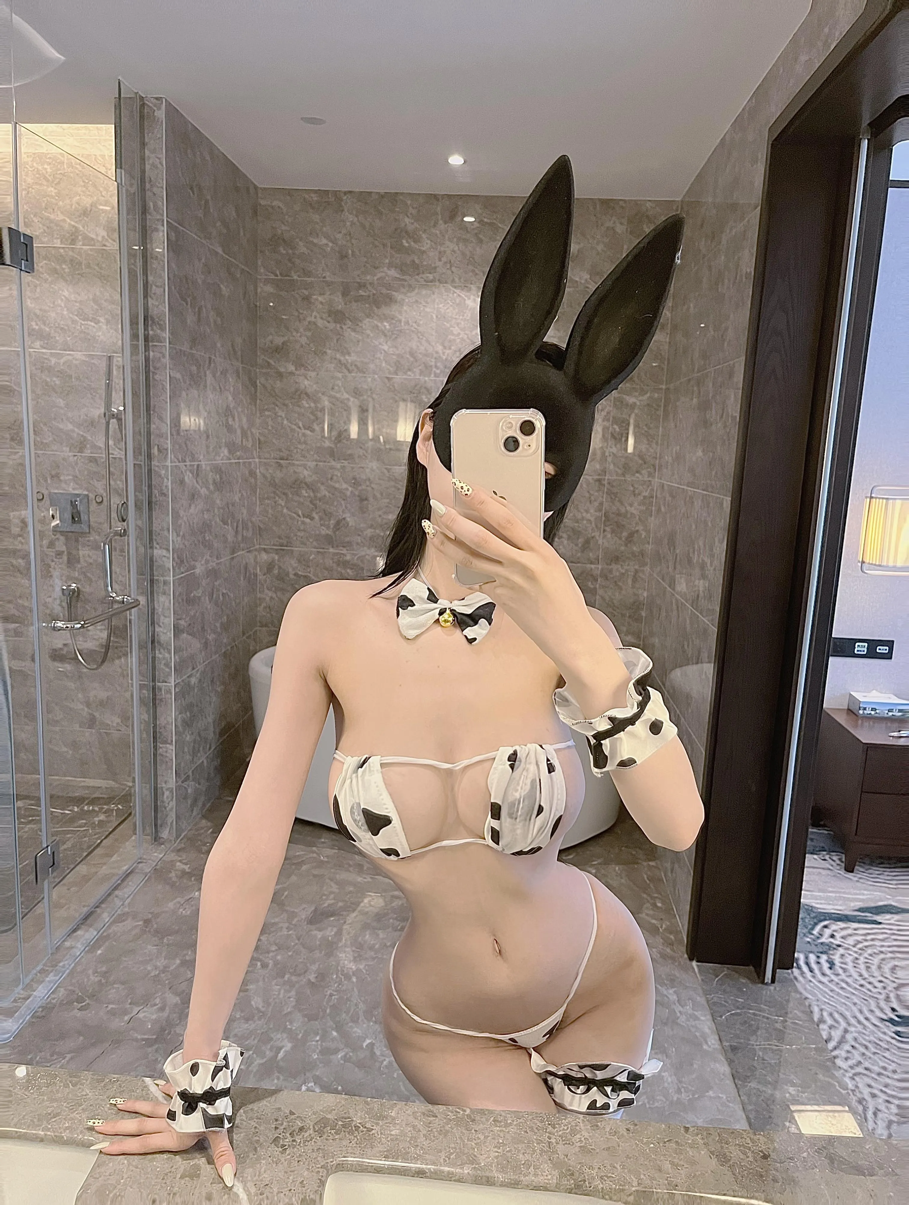 NO.014 脸红Dearie – 18 你的小奶牛 [13P]插图2